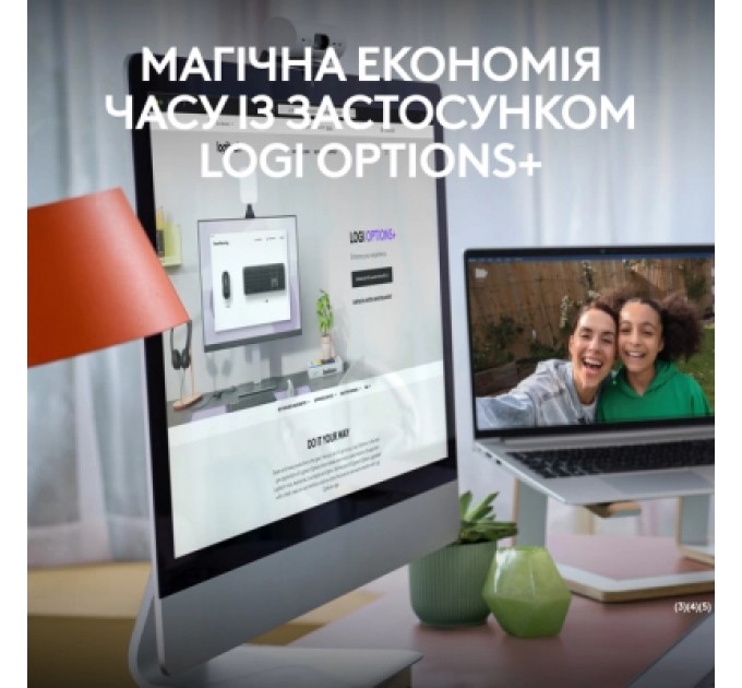 Logitech Клавіатура Logitech K950 Bluetooth/Wireless UA Off-White (920-012466)