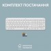 Logitech Клавіатура Logitech K950 Bluetooth/Wireless UA Off-White (920-012466)