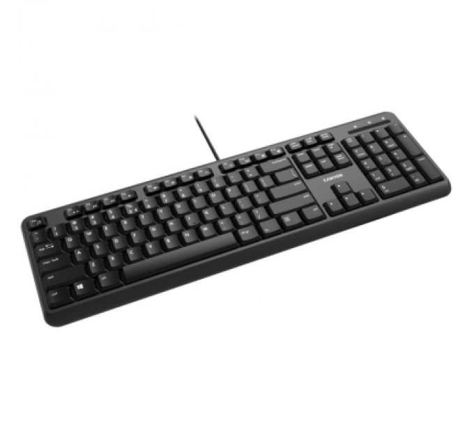 Canyon Клавіатура Canyon HKB-20 Velvet USB UA Black (CNS-HKB02)