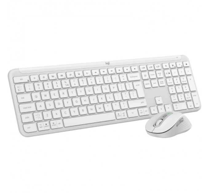 Logitech Комплект Logitech MK950 Bluetooth/Wireles UA Off-White (920-012491)