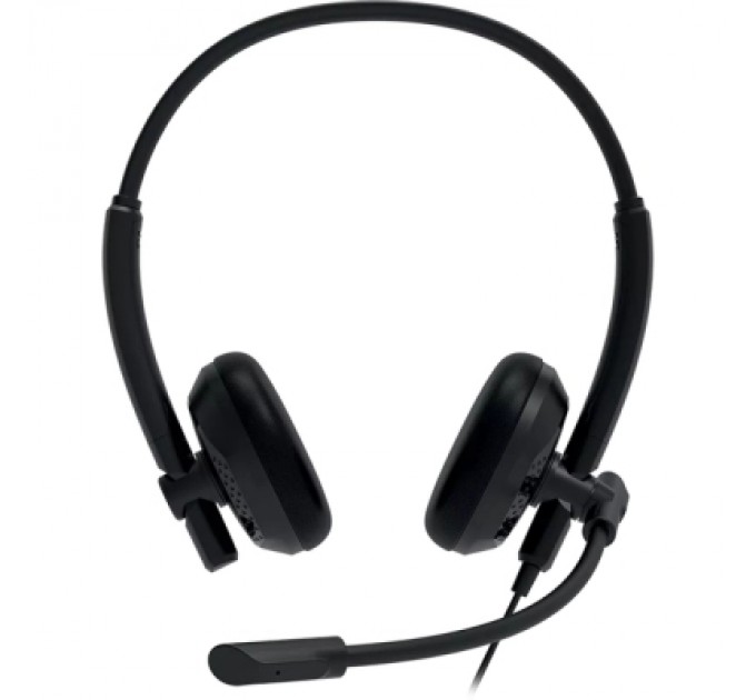 Canyon Навушники Canyon HS-07 PC Mic 3.5/USB 2.8 м Black (CNS-HS07B)