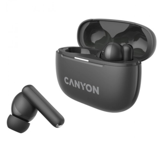 Canyon Навушники Canyon TWS-10 OnGo ANC ENC Graphite (CNS-TWS10B)