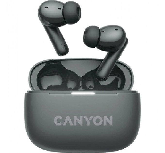 Canyon Навушники Canyon TWS-10 OnGo ANC ENC Graphite (CNS-TWS10B)