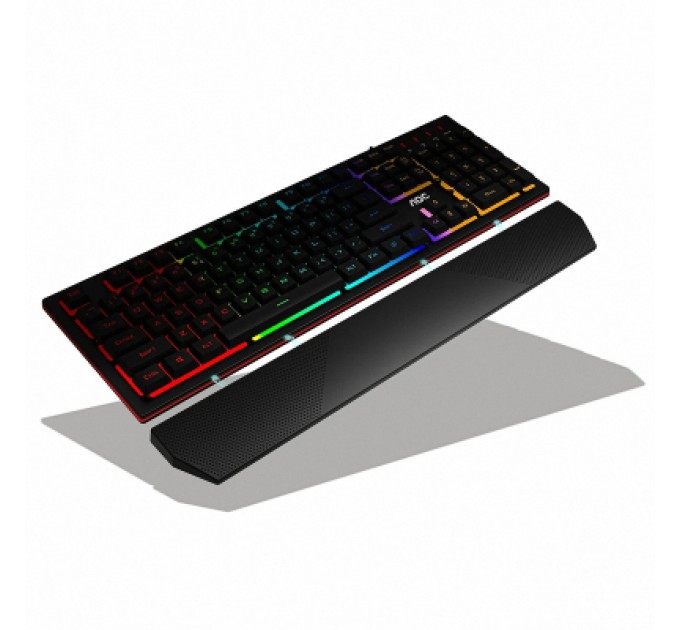 AOC Клавіатура AOC GK200 Rainbow LED USB Black (GK200D32R)