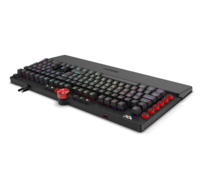 AOC Клавіатура AOC AGK700 RGB Cherry MX Red USB Black (AGK700DR2R)