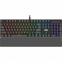 Клавіатура AOC GK500 RGB Outemu Red USB Black (GK500DR2R)