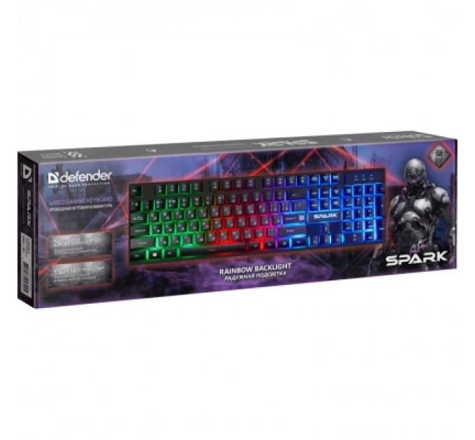 Defender Клавіатура Defender Spark GK-300L USB UA Black (45302)
