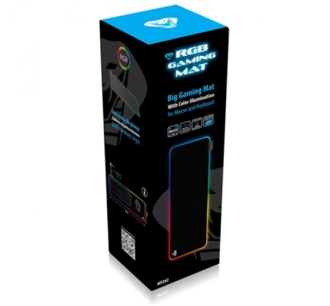 Media-Tech Килимок для мишки Media-Tech RGB Gaming Mat Black (MT262)