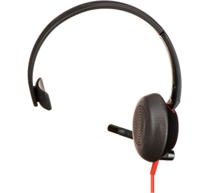 Poly Навушники Poly BlackWire 5210 USB-A HS Mono Black (80R98AA)