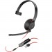 Poly Навушники Poly BlackWire 5210 USB-A HS Mono Black (80R98AA)