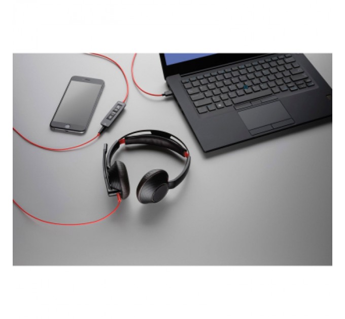Poly Навушники Poly BlackWire 5210 USB-A HS Mono Black (80R98AA)