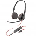 Poly Навушники Poly BlackWire C3225 USB-A HS Stereo Black (80S11AA)
