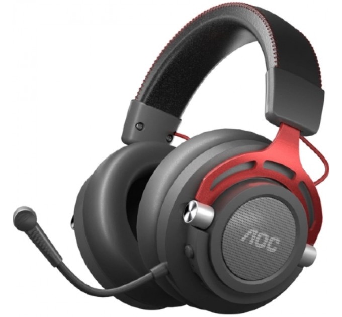 AOC Навушники AOC GH401 50 мм Wireless/3.5мм/USB Multi Platform connect Black (GH401)