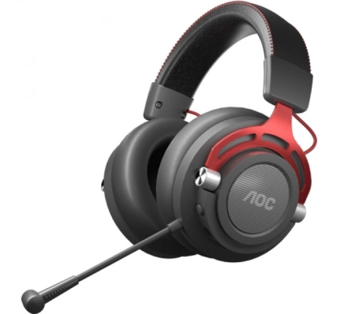 AOC Навушники AOC GH401 50 мм Wireless/3.5мм/USB Multi Platform connect Black (GH401)