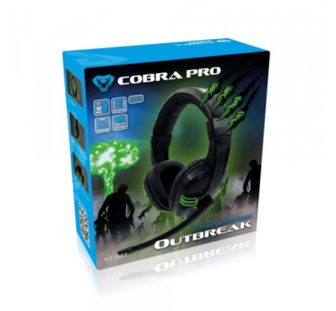 Media-Tech Навушники Media-Tech Cobra Pro Outbreak Black (MT3602)