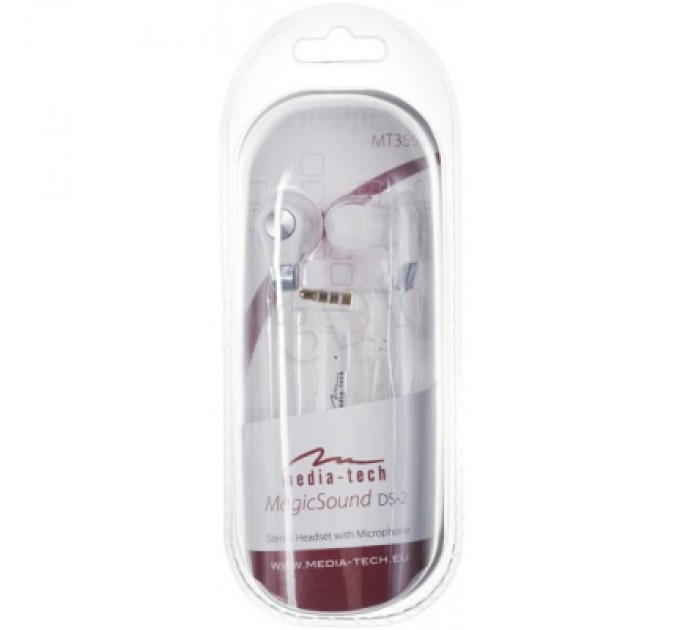 Media-Tech Навушники Media-Tech Magicsound DS-2 White (MT3556W)