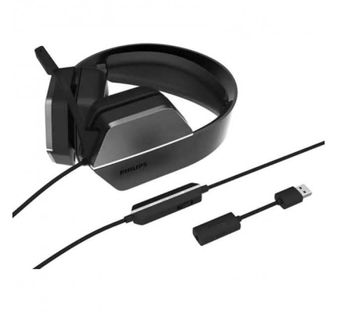 Philips Навушники Philips Wired Gaming Headset 7.1 USB+ 3.5 мм (TAG4106BK/00)