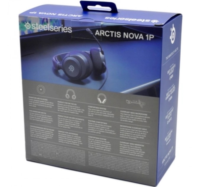 SteelSeries Навушники SteelSeries Arctis Nova 1P Black (61611)