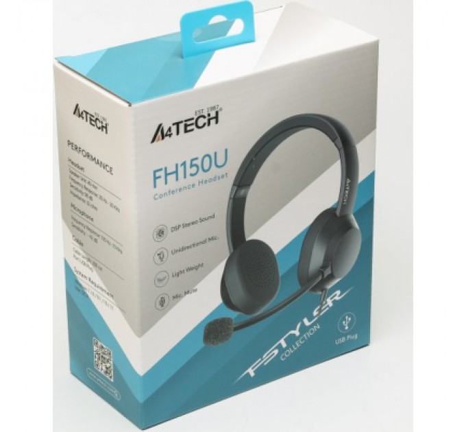 A4Tech Навушники A4Tech FH150U Black (4711422004274)