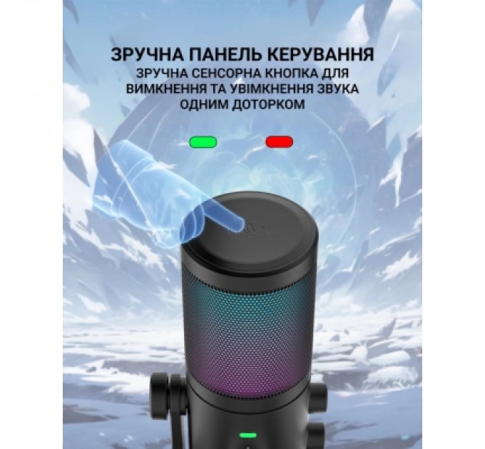 Fifine Мікрофон Fifine AM6 USB Black (AM6)