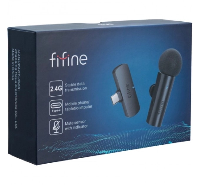 Fifine Мікрофон Fifine M6 Wireless Black (M6)
