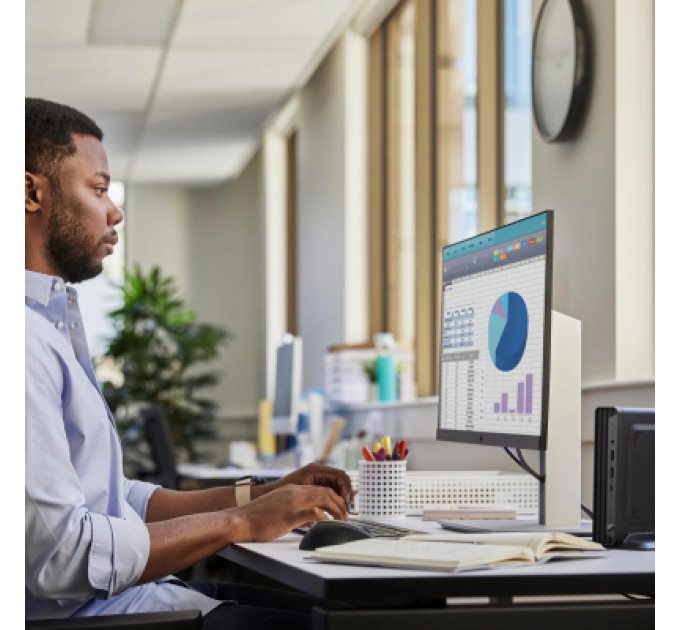 HP Комп'ютер HP Pro 400 G9 Mini / i3-12100T, 8, 512, WiFi, кл+м, Win11P (885H4EA)