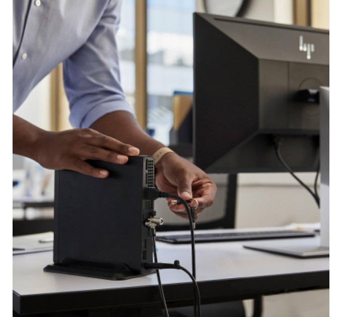 HP Комп'ютер HP Pro 400 G9 Mini / i3-12100T, 8, 512, WiFi, кл+м, Win11P (885H4EA)