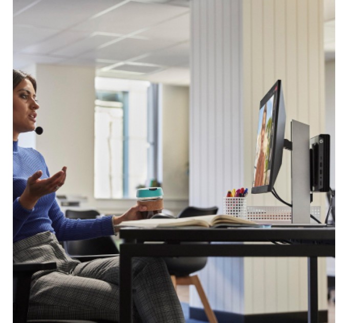 HP Комп'ютер HP Pro 400 G9 Mini / i3-12100T, 8, 512, WiFi, кл+м, Win11P (885H4EA)