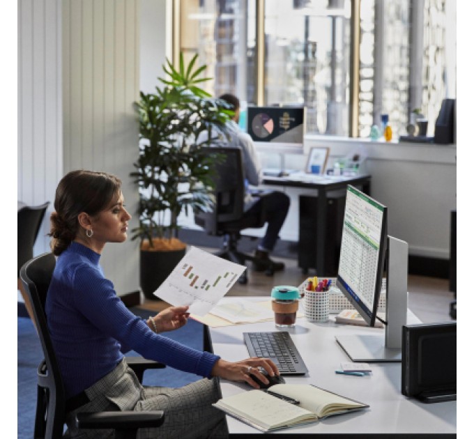 HP Комп'ютер HP Pro 400 G9 Mini / i3-12100T, 8, 512, WiFi, кл+м, Win11P (885H4EA)