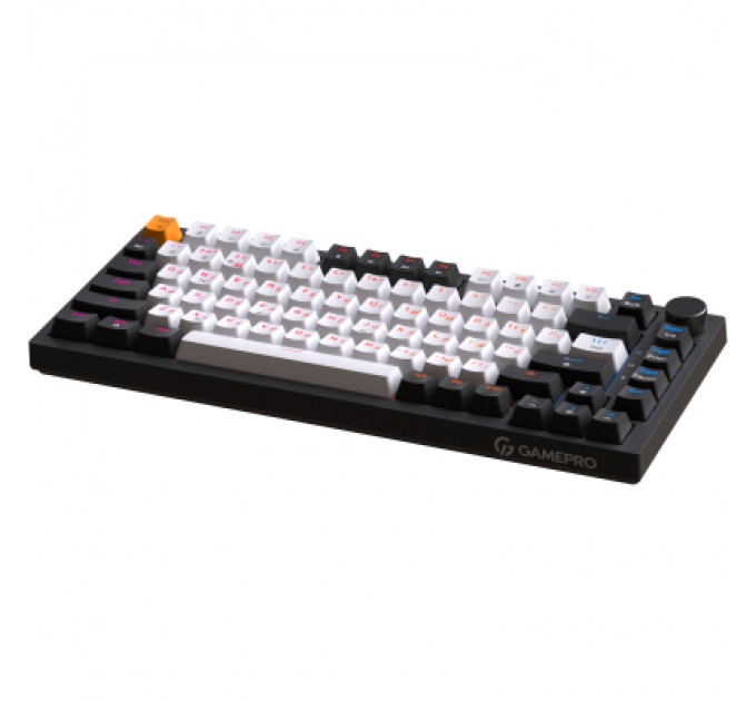 GamePro Клавіатура GamePro MK160B Hot-Swap Red Swich RGB USB UA Black (MK160B)