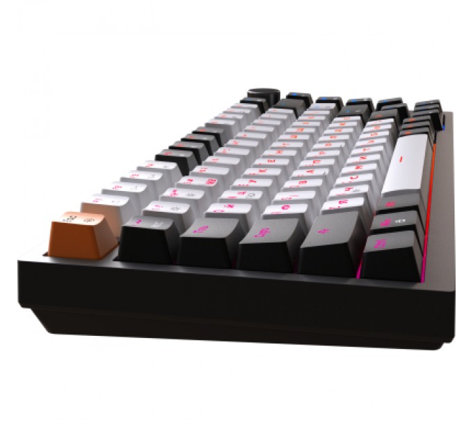 GamePro Клавіатура GamePro MK160B Hot-Swap Red Swich RGB USB UA Black (MK160B)