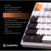 GamePro Клавіатура GamePro MK170W Hot-Swap Red Swich RGB USB UA White (MK170W)