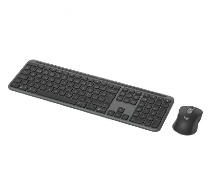 Logitech Комплект Logitech MK950 Bluetooth/Wireles UA Graphite (920-012490)