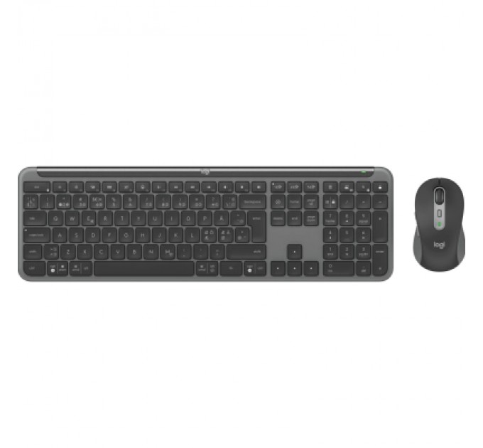 Logitech Комплект Logitech MK950 Bluetooth/Wireles UA Graphite (920-012490)