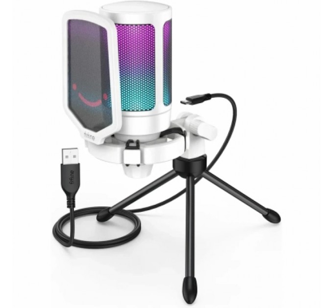 Fifine Мікрофон Fifine A6TW USB White (A6TW)