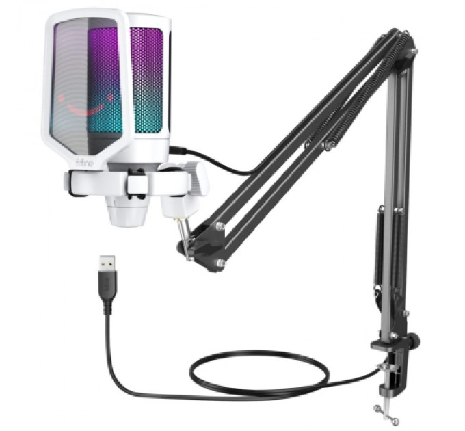 Fifine Мікрофон Fifine A6TW USB White (A6TW)