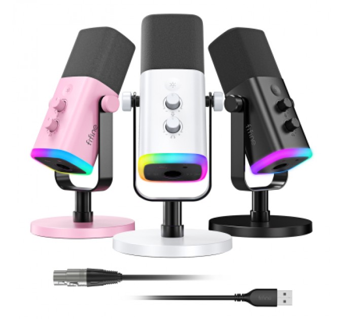 Fifine Мікрофон Fifine AM8P USB/XLR Pink (AM8P)