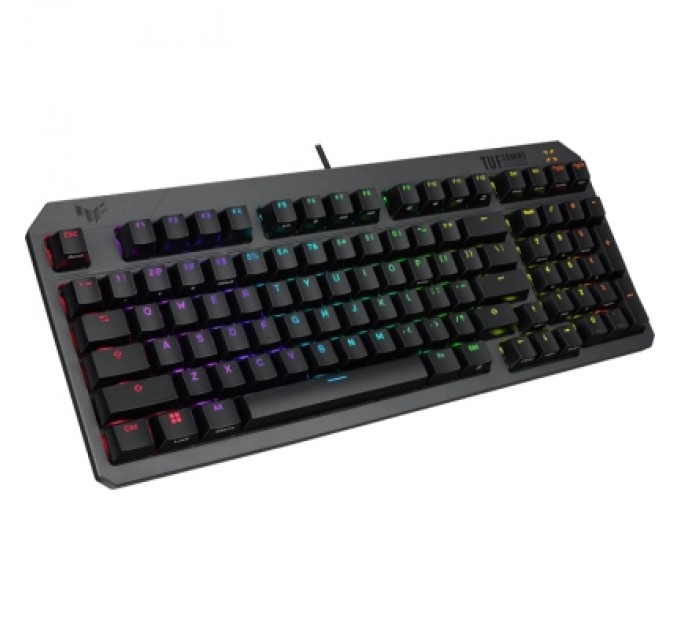 ASUS Клавіатура ASUS TUF Gaming K3 Gen II Opti-Mech RGB Red Switches USB UA Black (90MP0390-BKMA00)