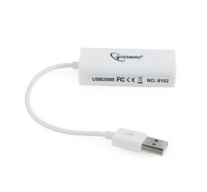 Gembird Мережева карта USB2.0 to Fast Ethernet Gembird (NIC-U2-02)