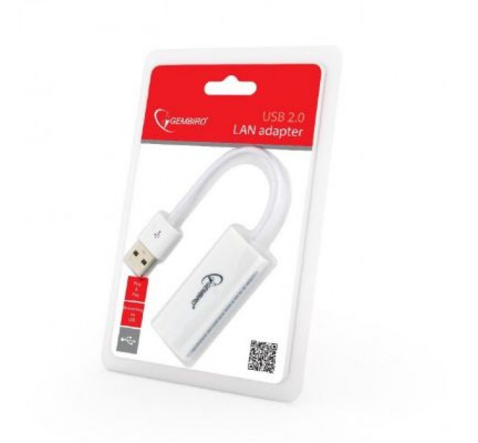 Gembird Мережева карта USB2.0 to Fast Ethernet Gembird (NIC-U2-02)