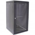 Hypernet Шафа настінна Hypernet 18U 19" 600x450 (WMNC-18U-FLAT-BLACK)