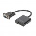 Digitus Перехідник VGA to HDMI (M/F), Full HD Digitus (DA-70473)