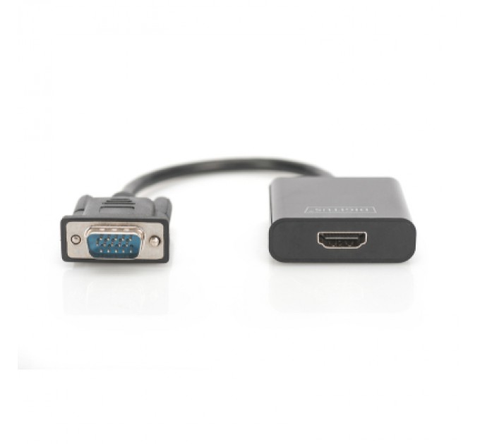 Digitus Перехідник VGA to HDMI (M/F), Full HD Digitus (DA-70473)