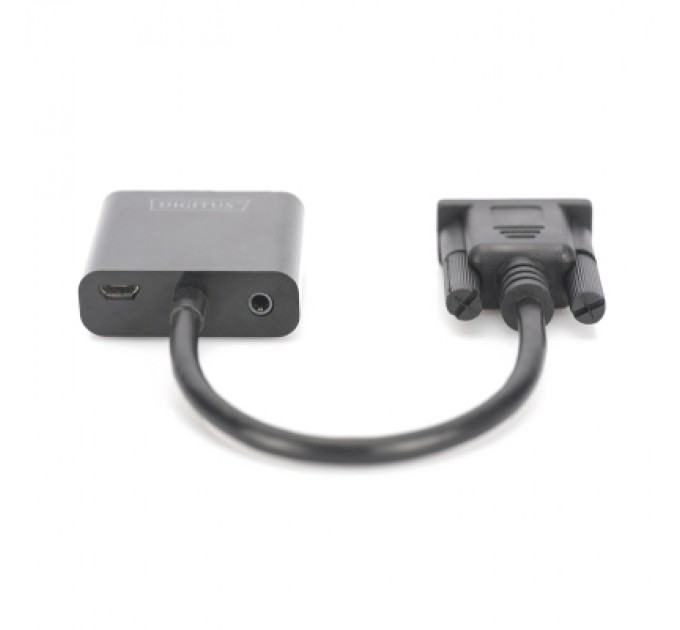 Digitus Перехідник VGA to HDMI (M/F), Full HD Digitus (DA-70473)