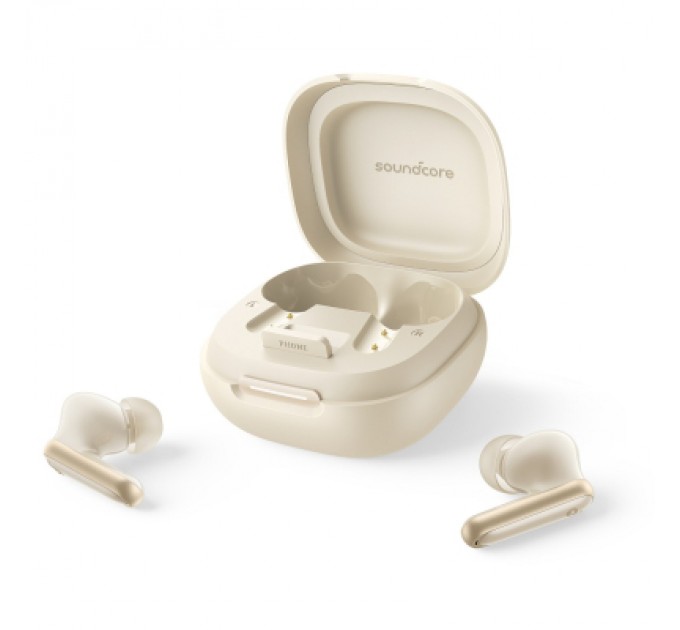 Anker Навушники Anker SoundCore P40i TWS Oat White (A3955G21)