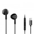 Ergo Навушники Ergo VM-730 Type-C Earphones Black (VM-730K)