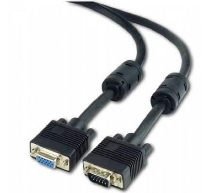 Cablexpert Кабель мультимедійний CC-PPVGAX-10M-B 10.0m Cablexpert (CC-PPVGAX-10M-B)