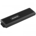Chieftec Кишеня зовнішня Chieftec M.2 PCIe NVMe/SATA SSD CEB-M2C-TLE USB 3.2 Gen2 Type-C Tool-Less Alum/Plastic (CEB-M2C-TLE)
