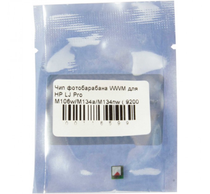 WWM Чип для картриджа фотобарабана HP LJ Pro M106w/M134a/M134nw 9.2К Black WWM (JYD-HCF234A)