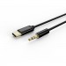 Cablexpert Перехідник USB-C to stereo audio 3.5mm (CDLA) 1.5m Cablexpert (CCA-CM3.5M-1.5M)
